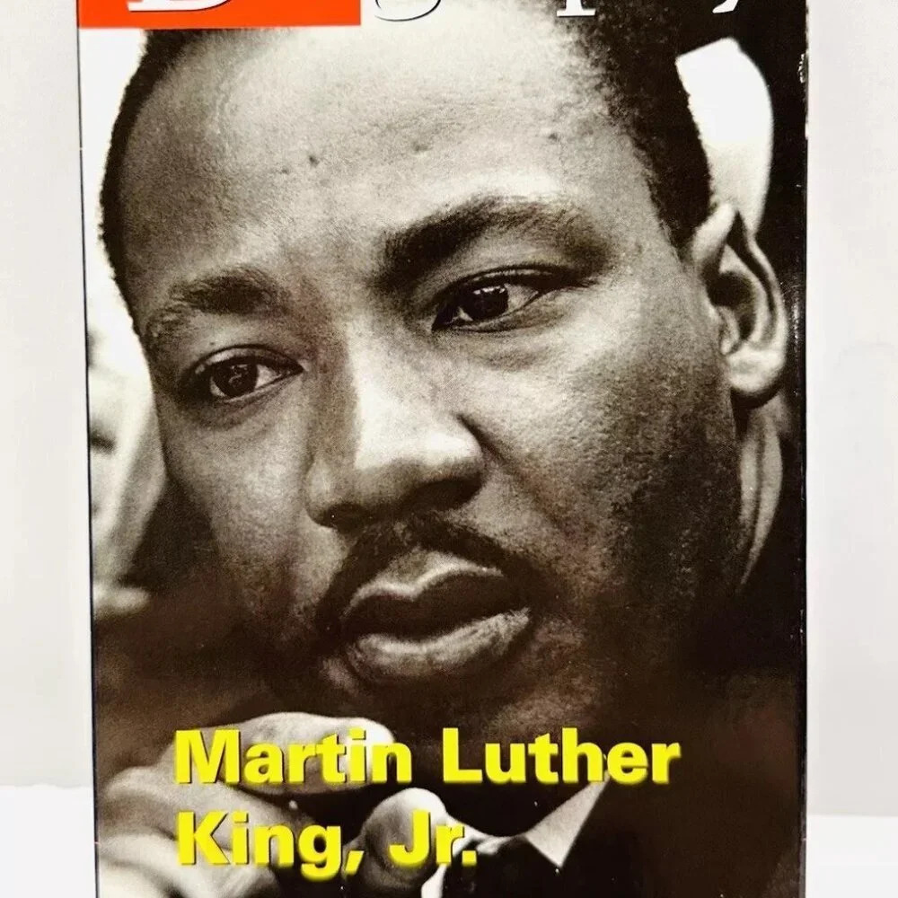 BIOGRAPHY MARTIN LUTHER KING, JR. The Man and the Dream VHS Home Video Tape